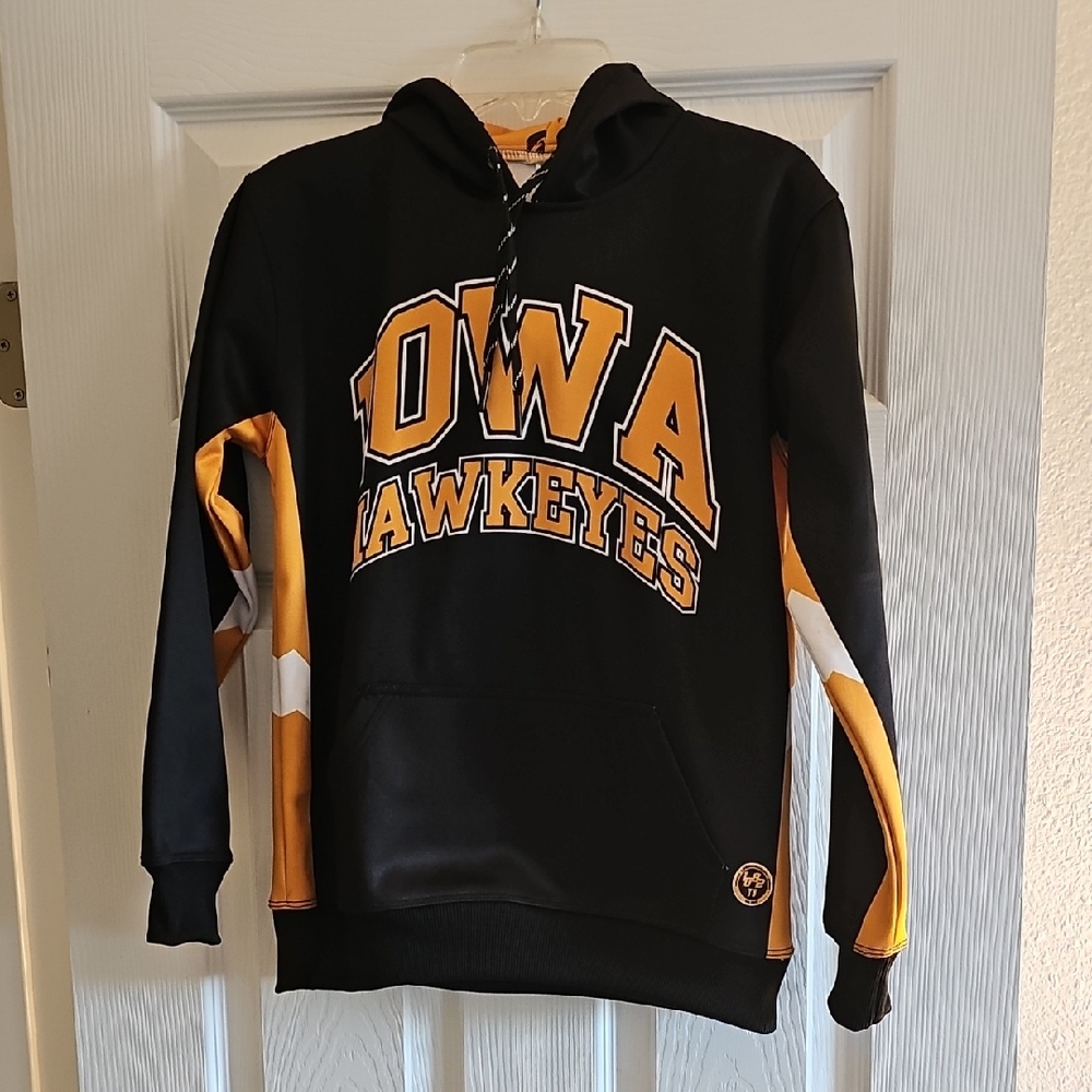 Gear For Sports Black and Gold Iowa Hawkeyes Hoodie